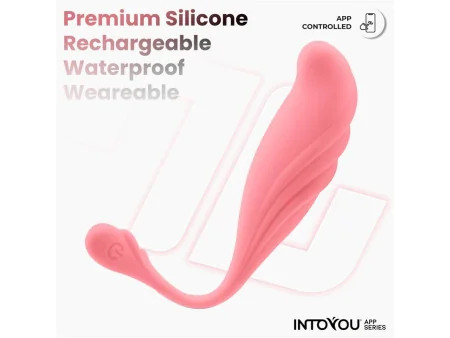 Huevo Vibrador con Movimiento Waving con APP USB