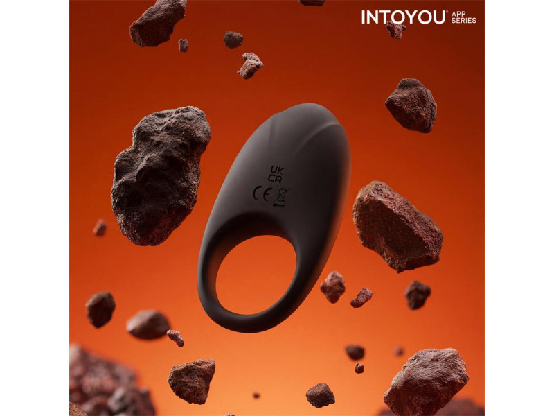 Ringo Anillo Vibrador con APP Unibody Negro