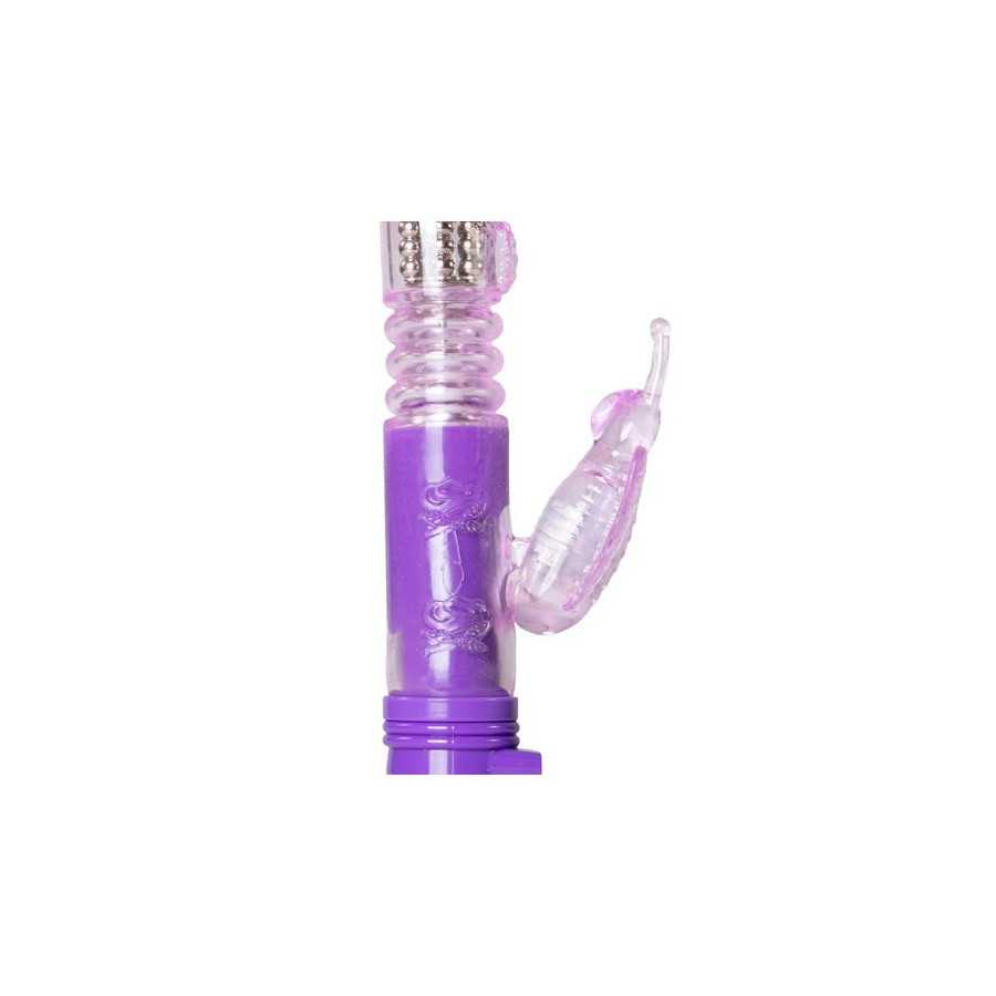 Vibrador con Mariposa Purpura