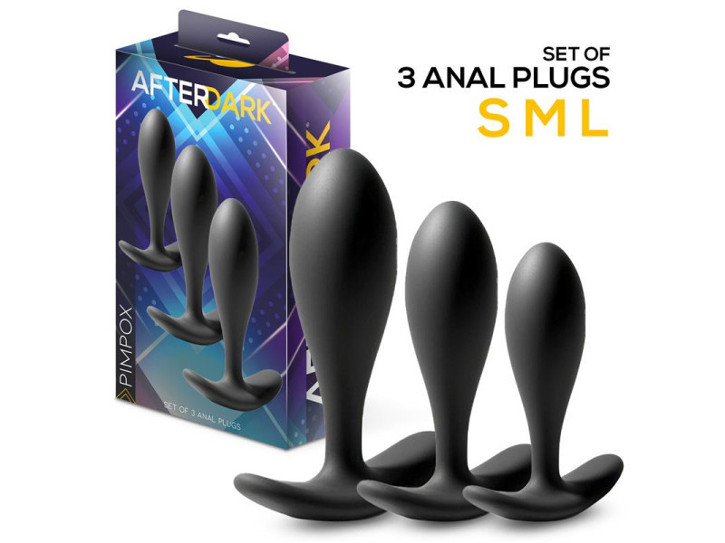 Pimpox Set de 3 Plugs Anales