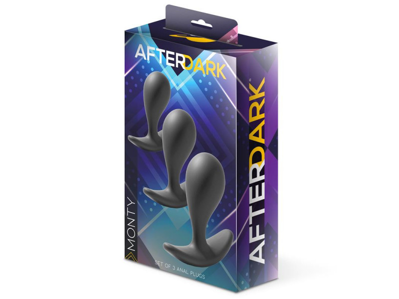 Monty Set de 3 Plugs Anales