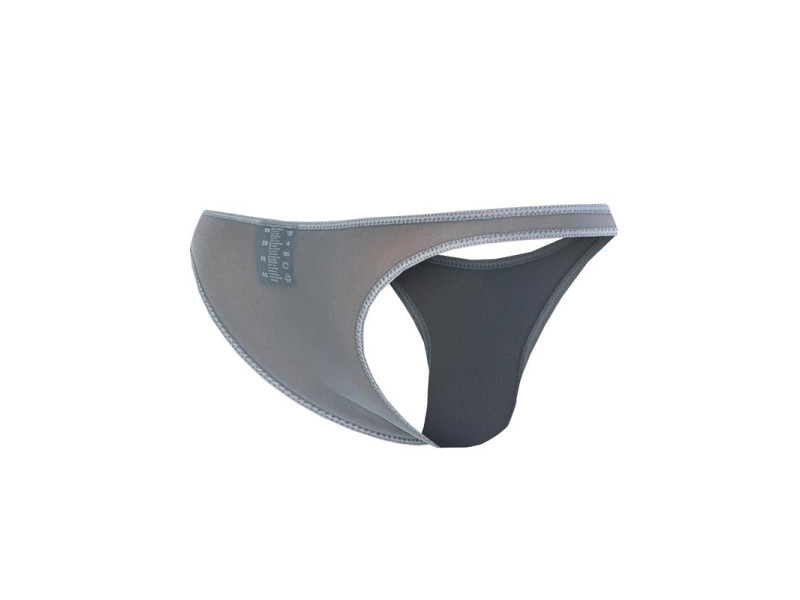 C4MSPX07 Calzoncillo Capri Brief Mesh Grey