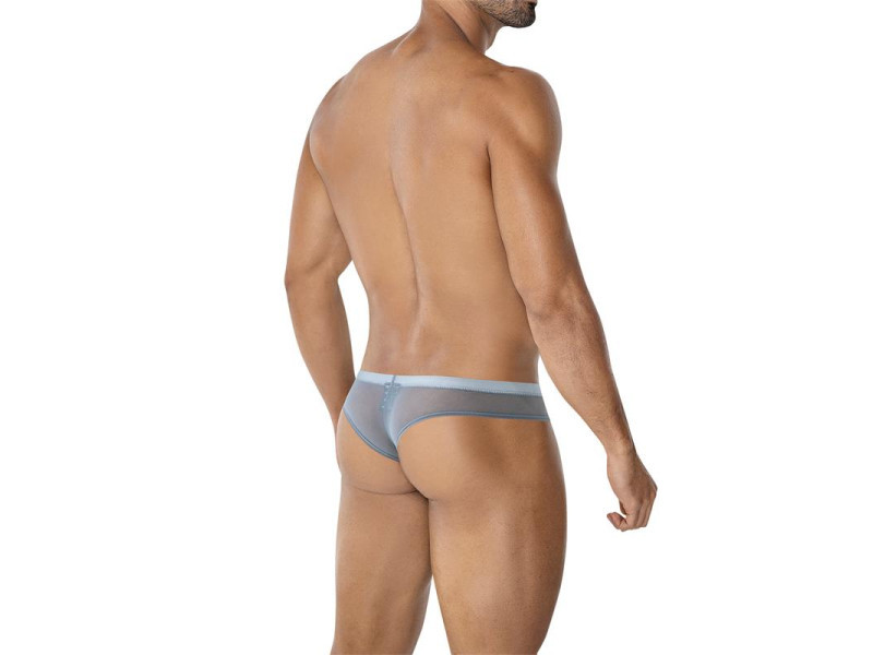 C4MSPX22 Calzoncillo Hybrid Cheeky Brief Mesh Grey