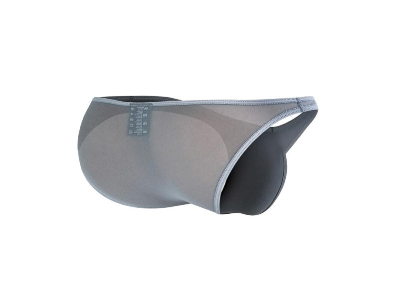 C4MSPXBUL01 Calzoncillo Tiro Bajo Mesh Grey