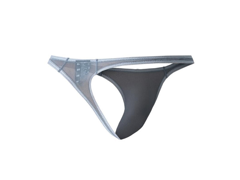 C4MSPX06 Tanga Brasileno Mesh Grey