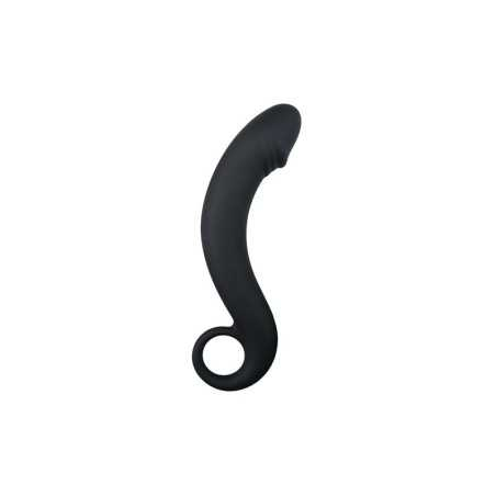 Dildo Negro Silicona Prostata