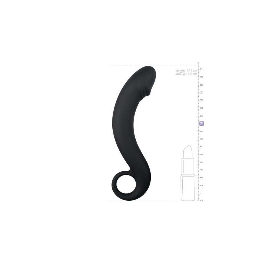 Dildo Negro Silicona Prostata