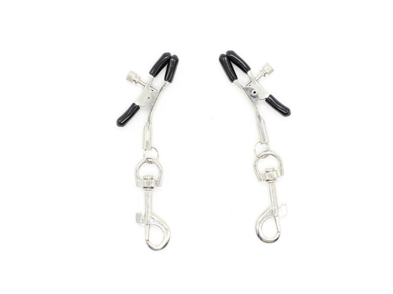 Pinzas para Pezones con Mosquetones Metal