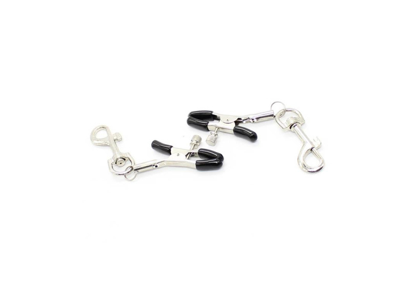 Pinzas para Pezones con Mosquetones Metal