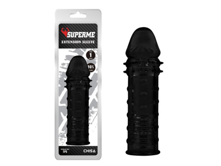 Funda para el Pene Extra Texture Negro