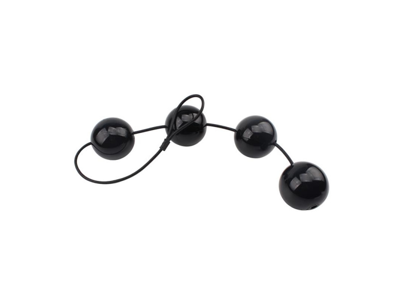 Bolas Vaginales y Anales 65 x 6 cm Negro Bolas Vaginales y Anales 65 x 6 cm Negro