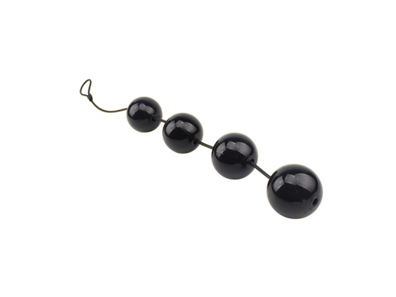 Bolas Vaginales y Anales 65 x 6 cm Negro