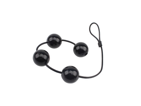 Bolas Vaginales y Anales 65 x 6 cm Negro Bolas Vaginales y Anales 65 x 6 cm Negro