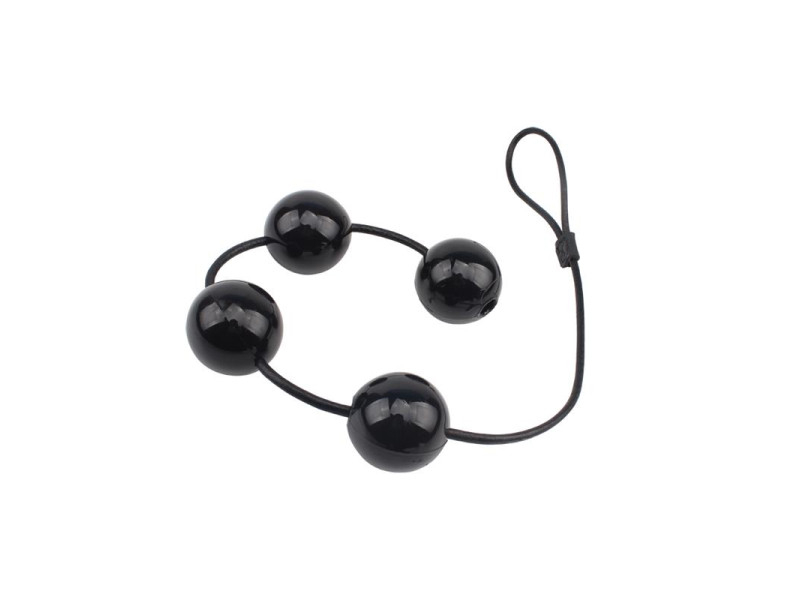 Bolas Vaginales y Anales 65 x 6 cm Negro