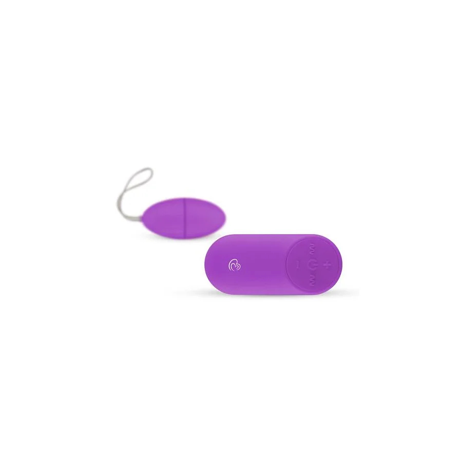 Huevo Vibrador Control Remoto Purpura