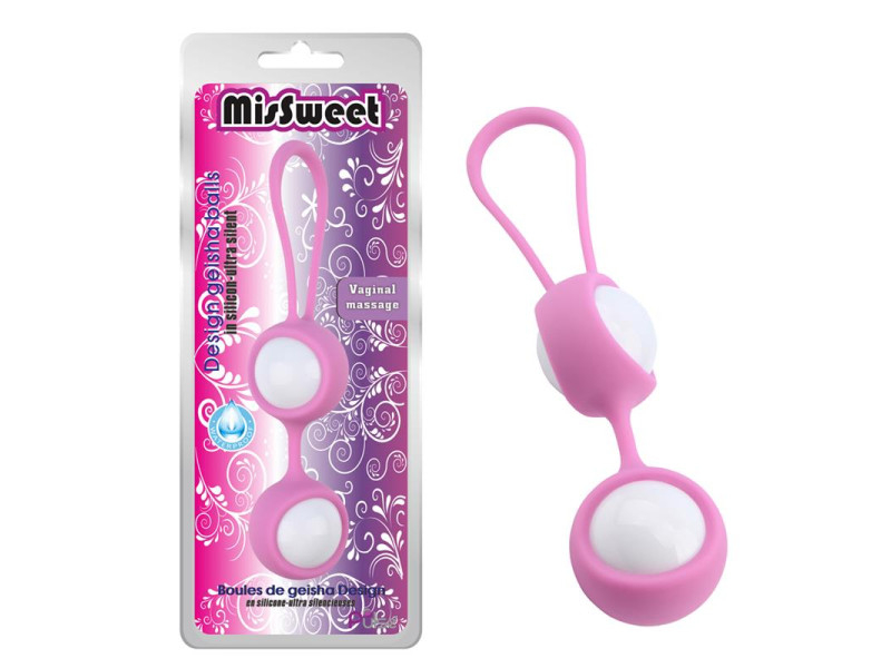 Bolas Geisha MisSweet 177 cm Silicona Rosa