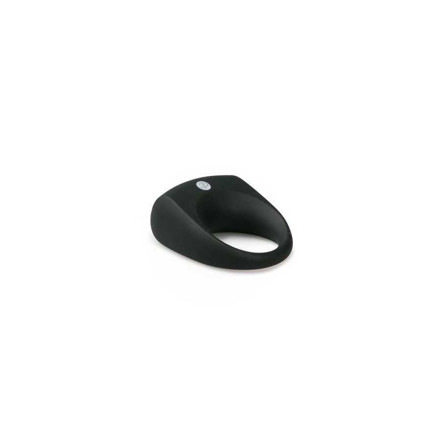 Anillo para Pene con Vibracion Silicona Negro