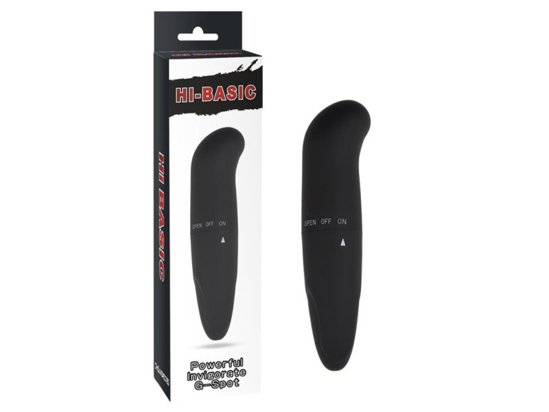 Vibrador Invigorate Punto G Negro