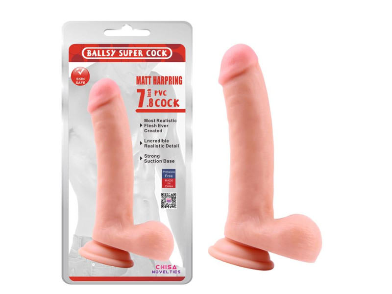 Dildo Matt Harpring 20 x 4 cm Natural