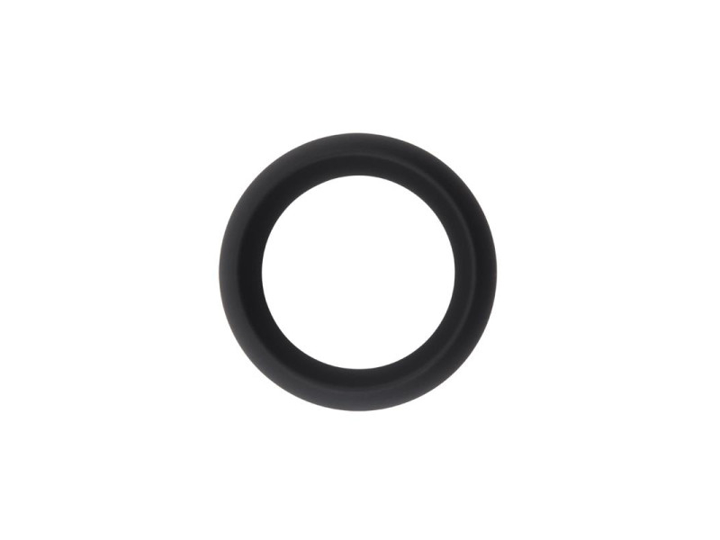 Anillo para el Pene Infinity Silicona M Negro