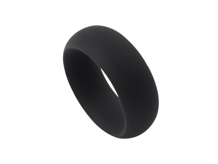 Anillo para el Pene Infinity Silicona M Negro