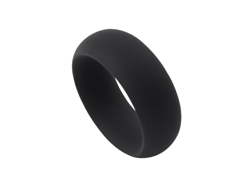 Anillo para el Pene Infinity Silicona M Negro