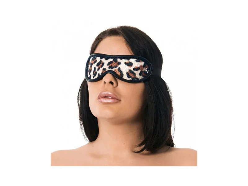 Antifaz con Estampado Leopardo Talla Unica