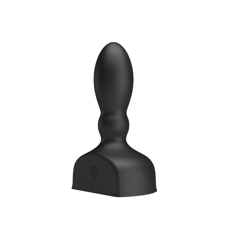 Estimulador Anal Harriet Inflable USB Silicone Negro