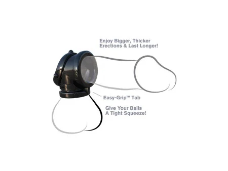 Fantasy C Ringz Anillo Pesado Cock Pipe Negro Fantasy C Ringz Anillo Pesado Cock Pipe Negro