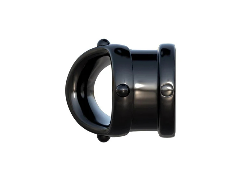 Fantasy C Ringz Anillo Pesado Cock Pipe Negro