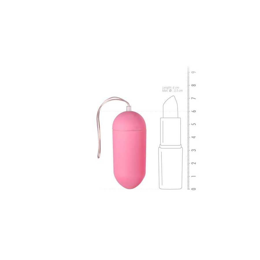 Huevo Vibrador Control Remoto 10 Funciones Rosa