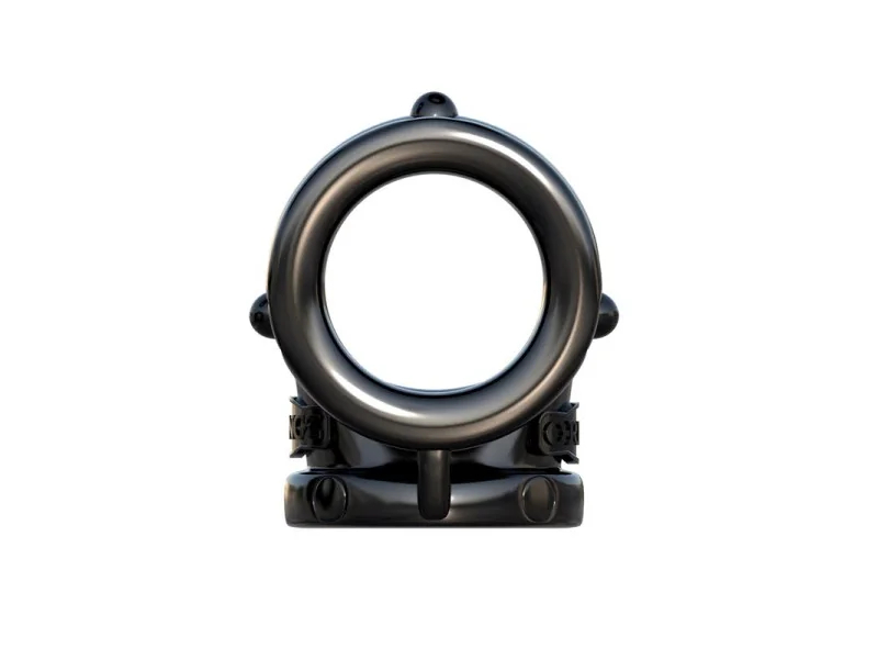 Fantasy C Ringz Anillo Pesado Cock Pipe Negro