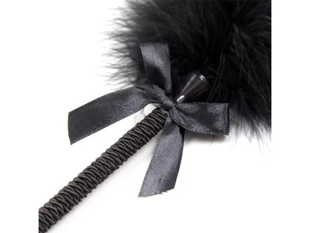 Plumero con Lazo 25 cm Negro Plumero con Lazo 25 cm Negro