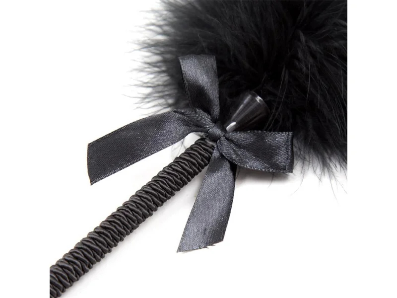 Plumero con Lazo 25 cm Negro