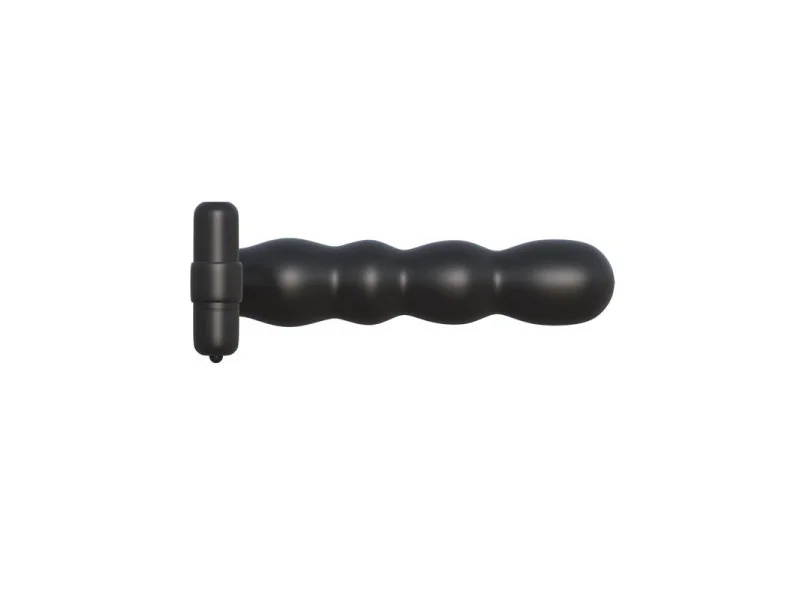 Fantasy C Ringz Anillo Doble Penetrador Flexible Negro