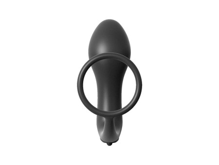 Plug Anal con Vibracion Negro