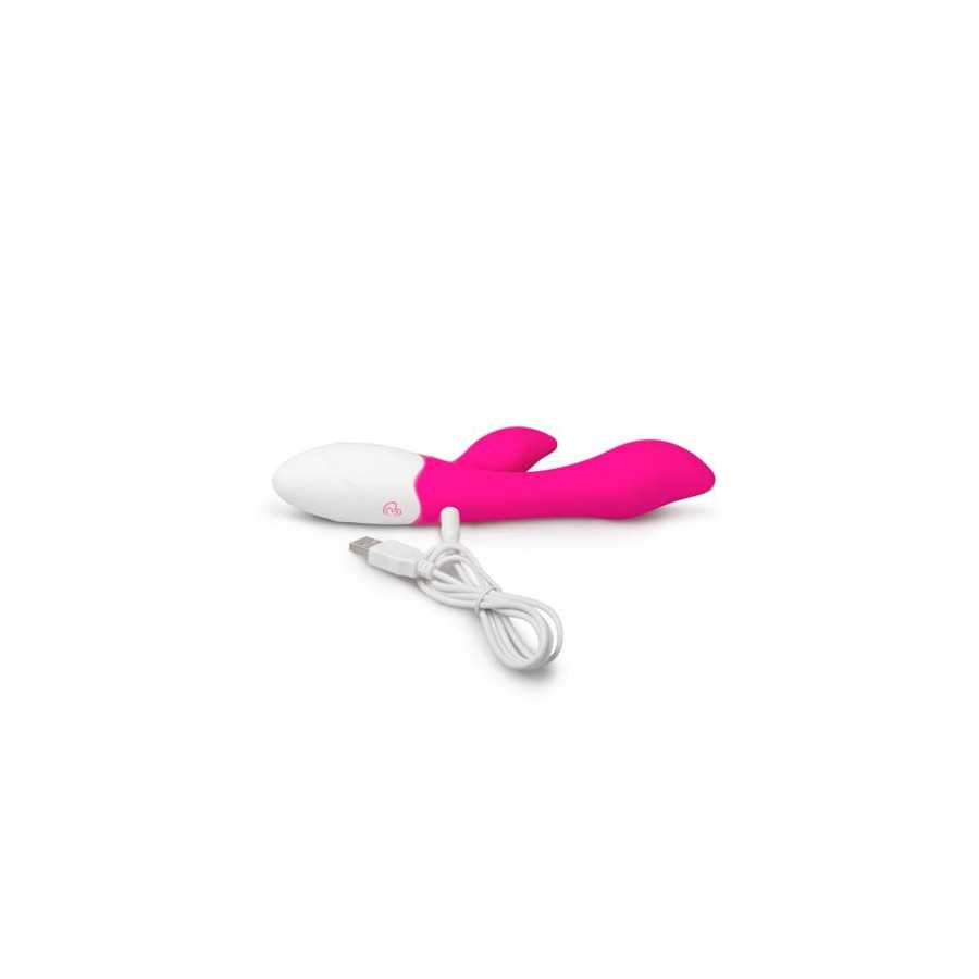 Alula Vibrador Doble Motor Rosa