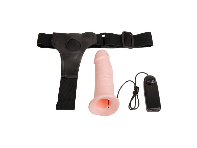 Arnes con Dildo Hueco Mens Pants Vibrador