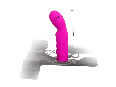 Arnes con Dildo Purpura 155 cm Arnes con Dildo Purpura 155 cm