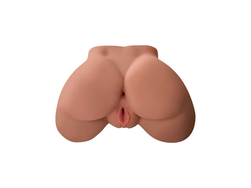 Masturbador Perfect Ass Doble Orificio Caramel Skin