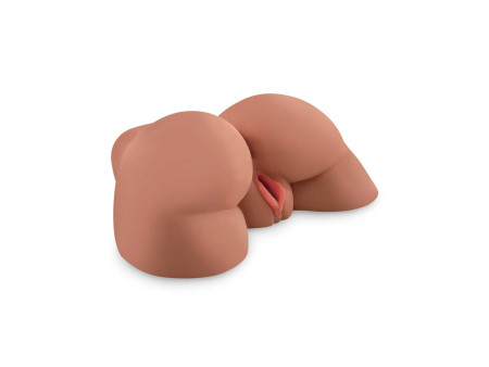 Masturbador Perfect Ass Doble Orificio Caramel Skin