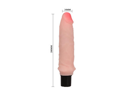 Vibrador Realista Natural 20 cm
