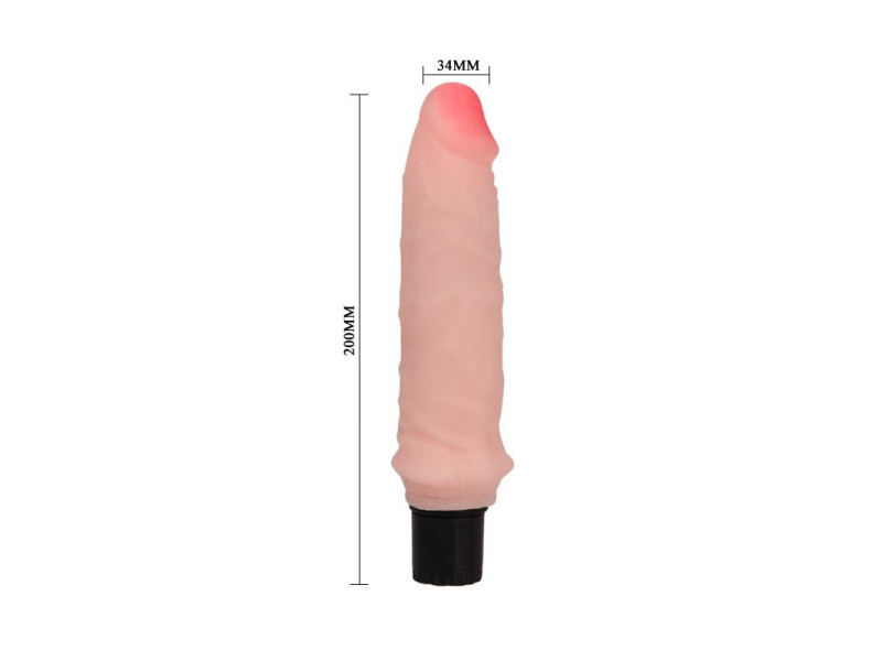 Vibrador Realista Natural 20 cm