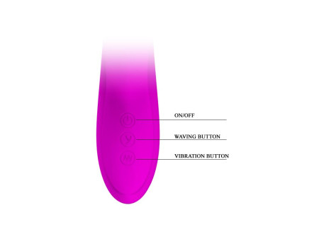 Vibrador Dylan Color Purpura