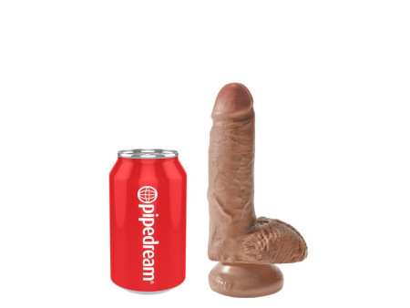 King Cock Pene con Testiculos de 7 Bronceado
