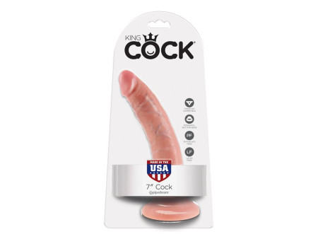 King Cock Pene de 7 Color Natural