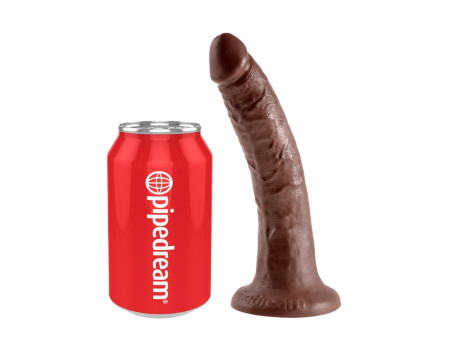 King Cock Pene de 1778 cm Color Marron
