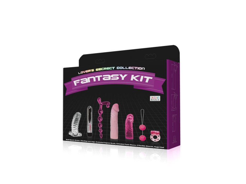 Kit de Vibrador y Fundas para el Pene Kit de Vibrador y Fundas para el Pene
