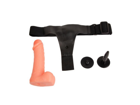 Arnes Ajustable con Dildo 18 cm Arnes Ajustable con Dildo 18 cm