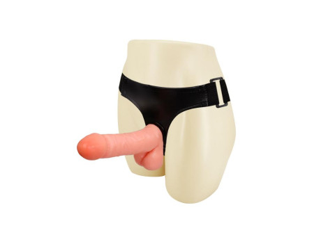 Arnes con Dildo y Testiculos 175 cm